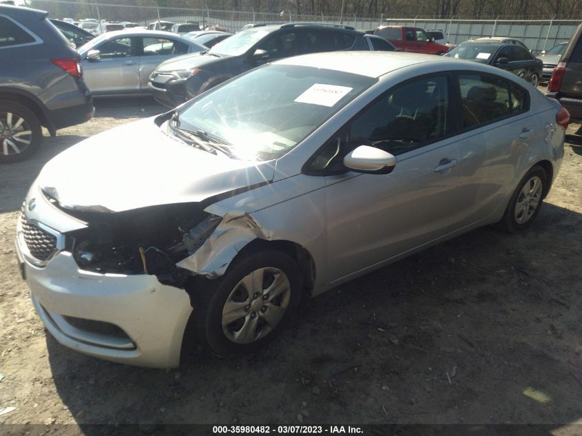 2016 KIA FORTE LX - KNAFK4A65G5618357