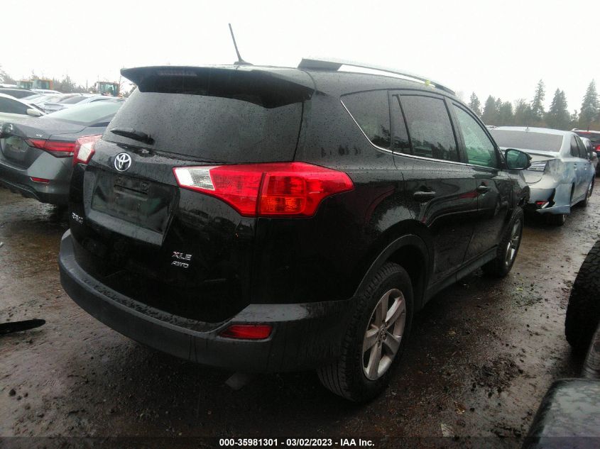 2014 TOYOTA RAV4 XLE - 2T3RFREV0EW221163
