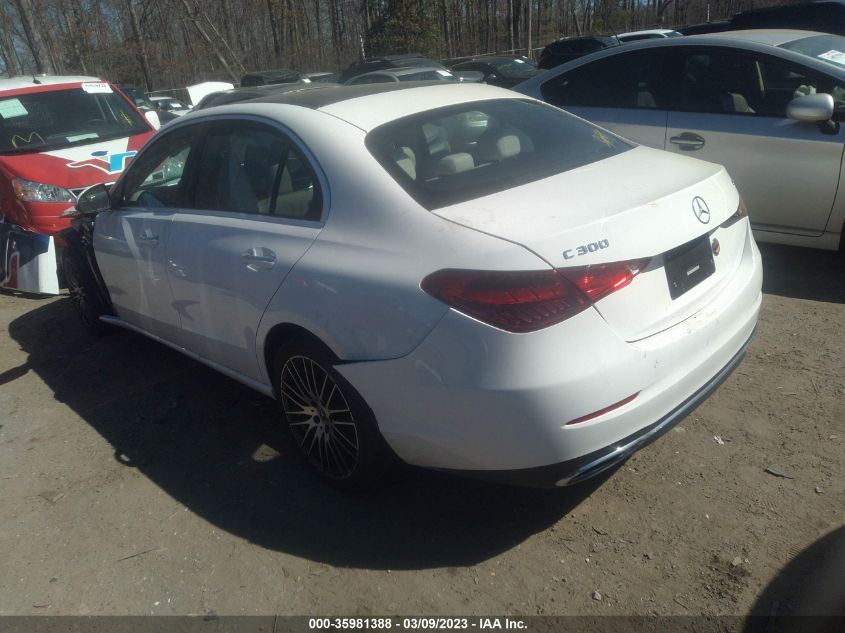 2023 MERCEDES-BENZ C-CLASS C 300 - W1KAF4HB6PR079525