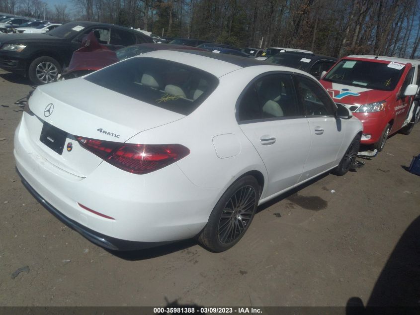 2023 MERCEDES-BENZ C-CLASS C 300 - W1KAF4HB6PR079525