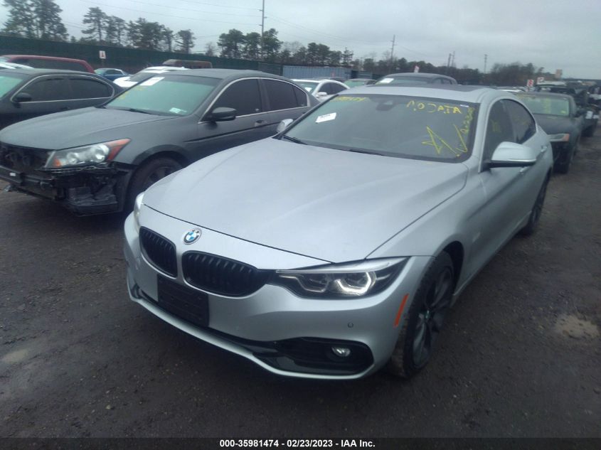 2019 BMW 440I GRAN COUPE XDRIVE WBA4J7C51KBM74977