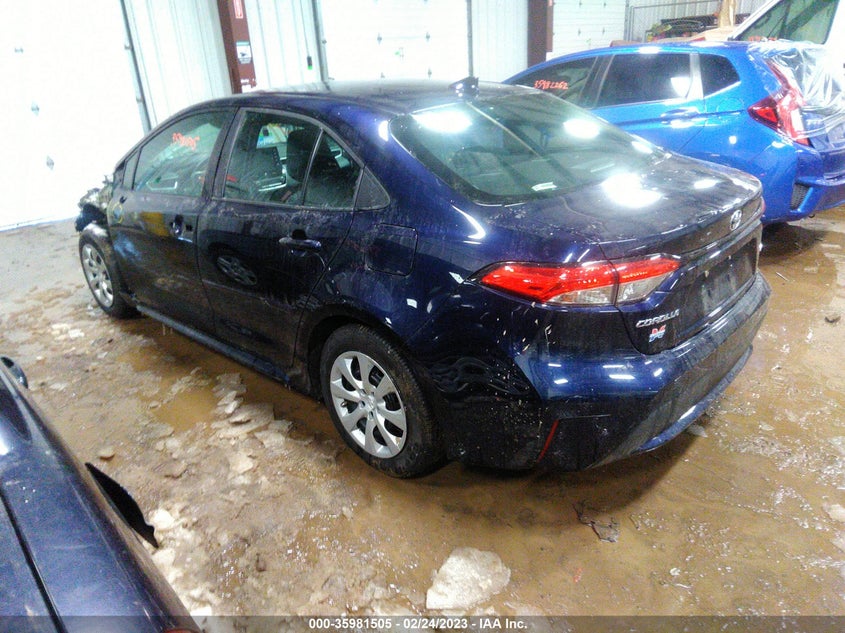 VIN 5YFEPMAE6MP159247 2021 TOYOTA COROLLA LE