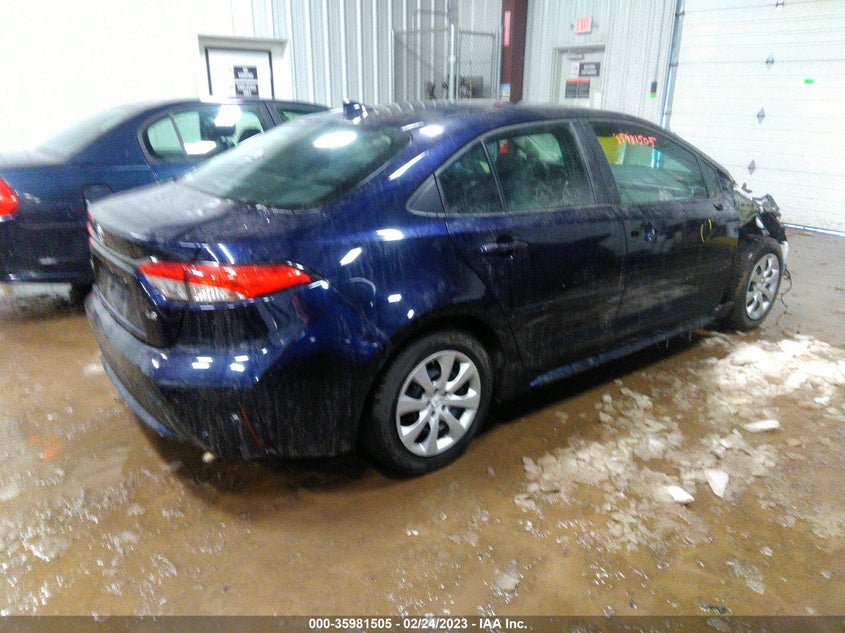 VIN 5YFEPMAE6MP159247 2021 TOYOTA COROLLA LE