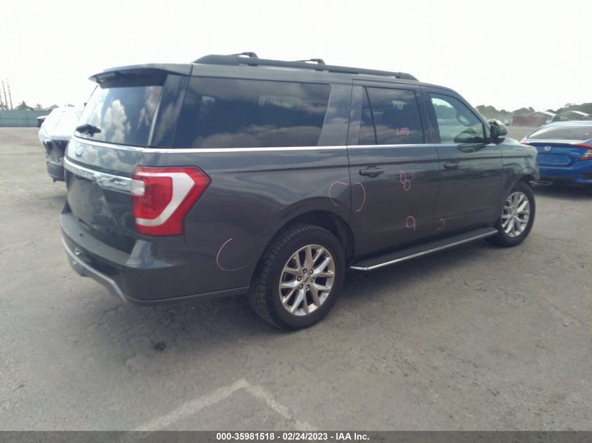 VIN 1FMJK1HT3LEA41258 2020 FORD EXPEDITION MAX XLT