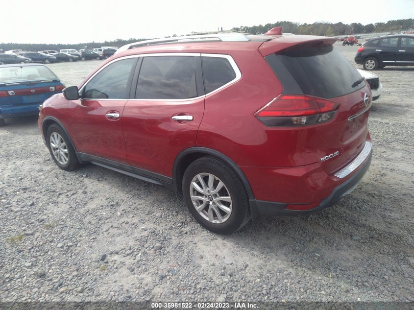 VIN 5N1AT2MTXHC803237 2017 NISSAN ROGUE SV