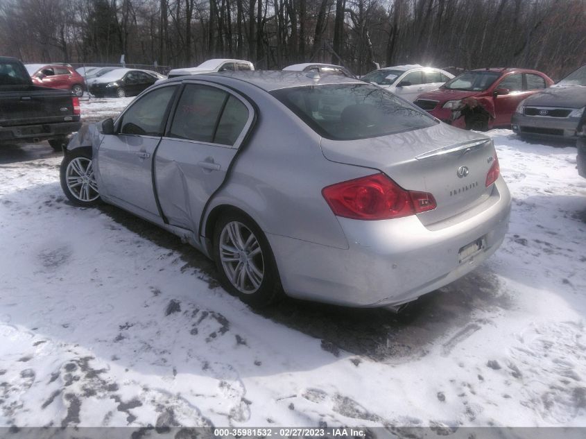 2013 INFINITI G37 SEDAN X - JN1CV6AR8DM756790