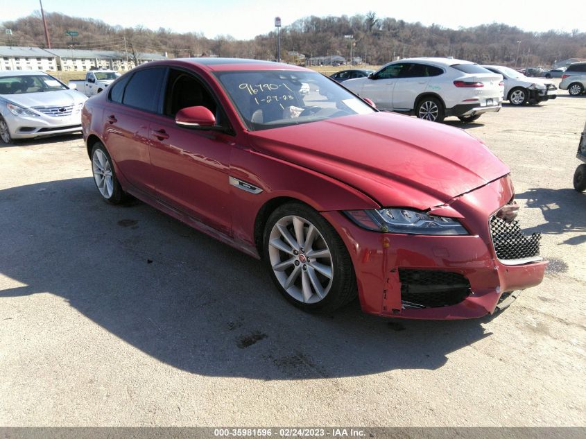 SAJBL4EV7JCY55307 JAGUAR XF 35T R-SPORT 2018