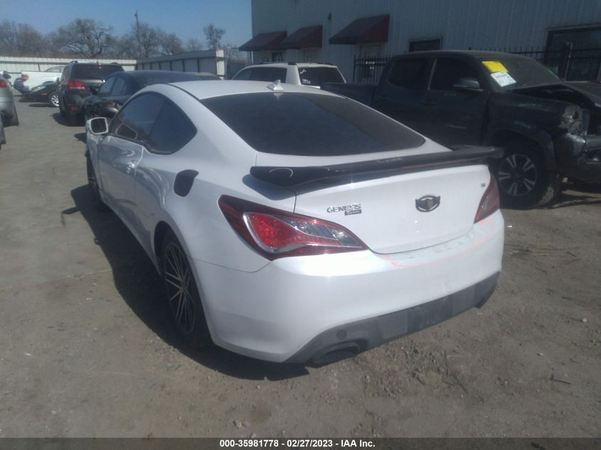 2016 HYUNDAI GENESIS COUPE 3.8L BASE KMHHT6KJ5GU131670
