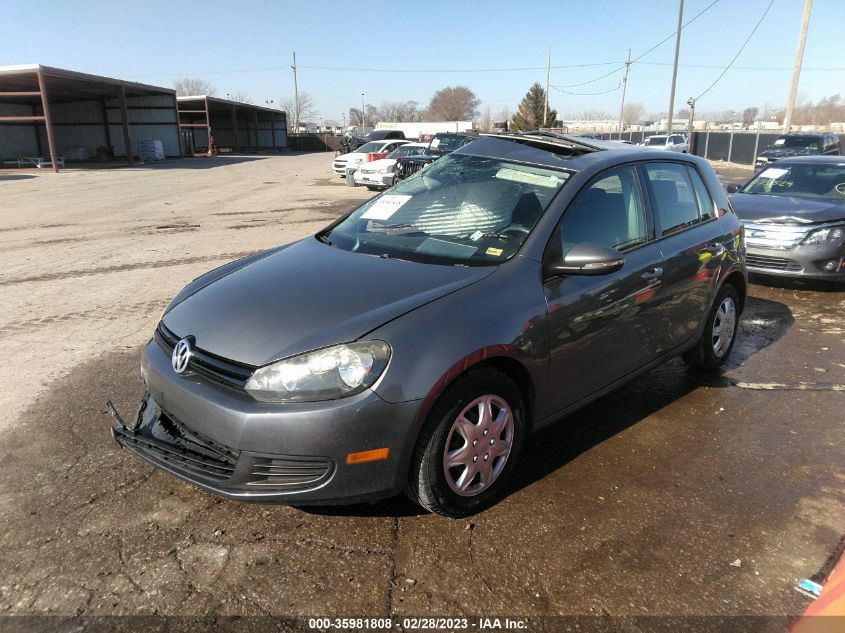2013 VOLKSWAGEN GOLF W/CONV & SUNROOF - WVWDB7AJXDW015894