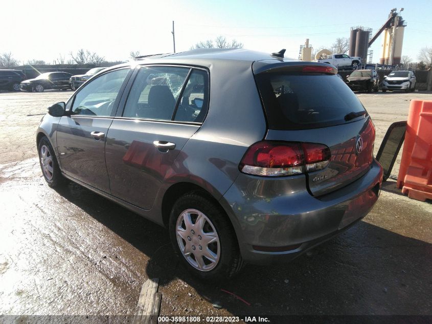2013 VOLKSWAGEN GOLF W/CONV & SUNROOF - WVWDB7AJXDW015894
