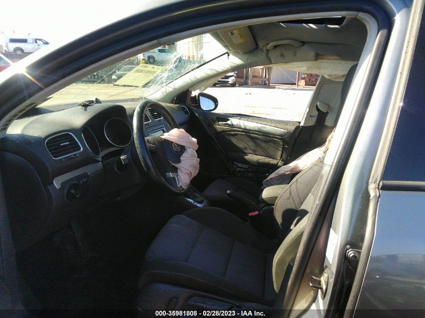 2013 VOLKSWAGEN GOLF W/CONV & SUNROOF - WVWDB7AJXDW015894