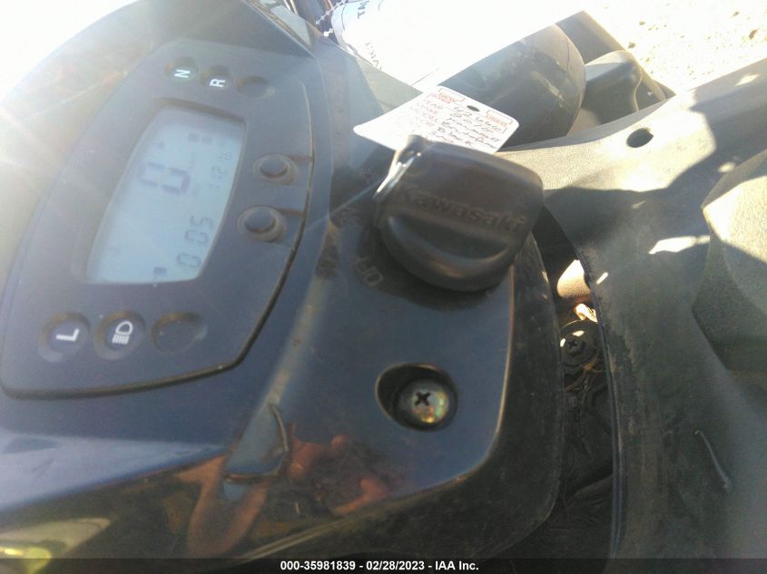 2016 KAWASAKI KVF300 RGSWM22A5GB742446