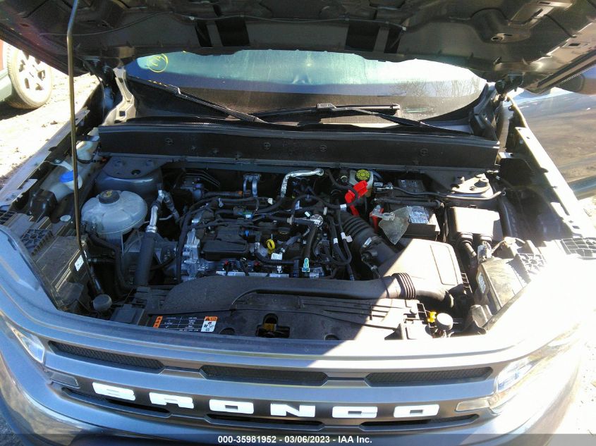 2022 FORD BRONCO SPORT BIG BEND - 3FMCR9B69NRD29100
