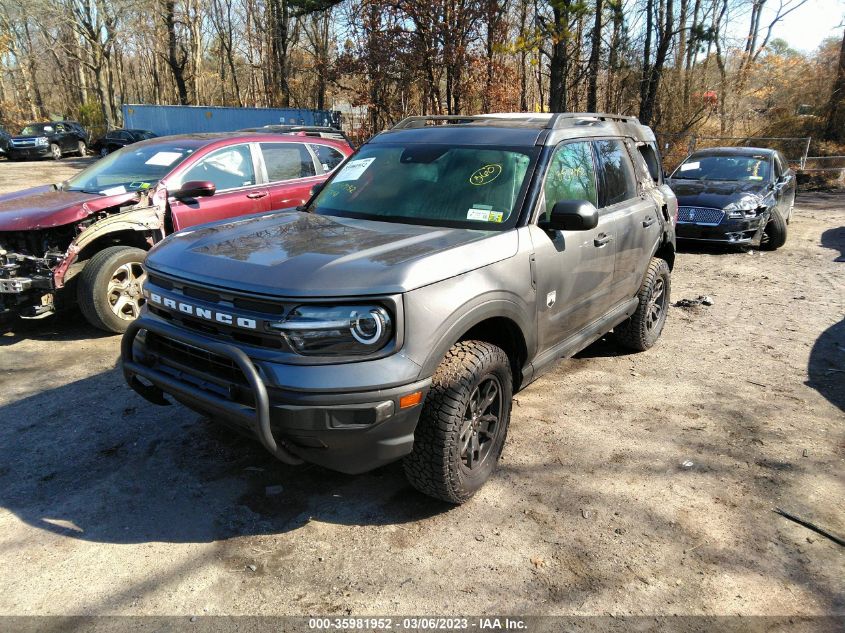 2022 FORD BRONCO SPORT BIG BEND - 3FMCR9B69NRD29100