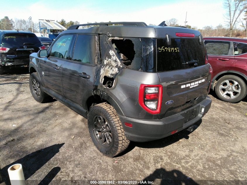 2022 FORD BRONCO SPORT BIG BEND - 3FMCR9B69NRD29100