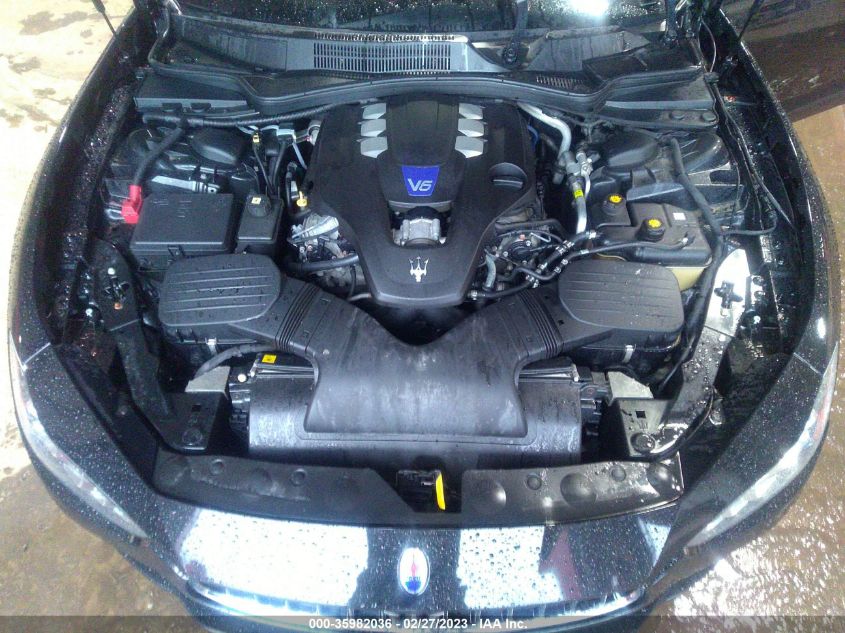 2014 MASERATI GHIBLI S Q4 ZAM57RTAXE1090328