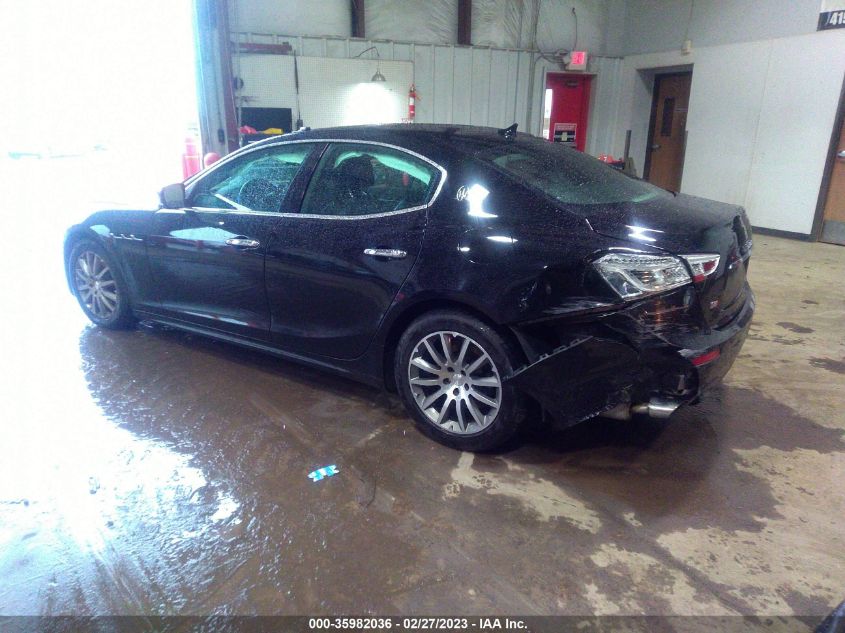 2014 MASERATI GHIBLI S Q4 ZAM57RTAXE1090328