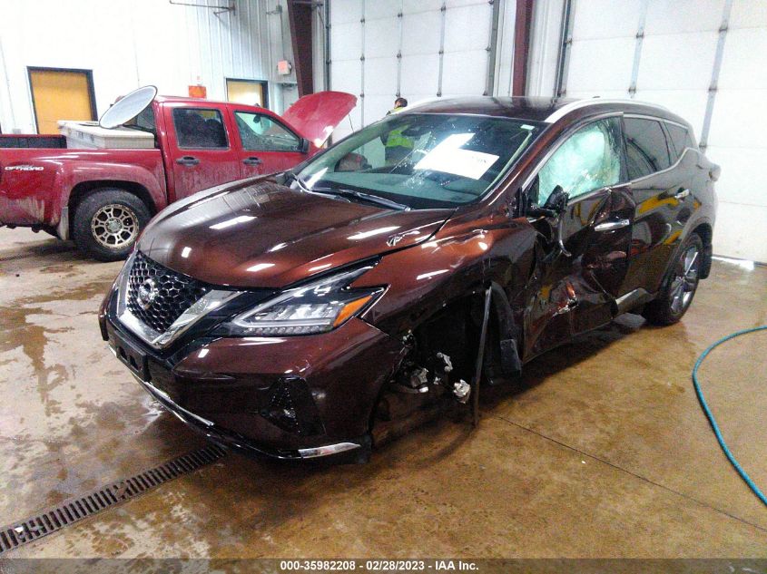 2022 NISSAN MURANO PLATINUM - 5N1AZ2DS7NC113348