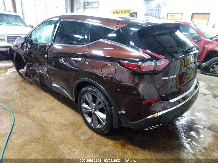 2022 NISSAN MURANO PLATINUM - 5N1AZ2DS7NC113348