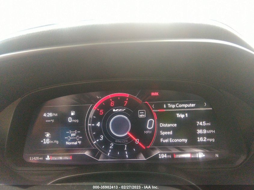 2022 CADILLAC CT4-V BLACKWING - 1G6D65RP3N0460406