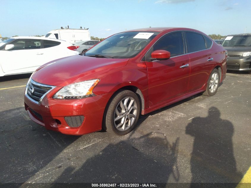 2013 NISSAN SENTRA SR - 3N1AB7AP4DL796380