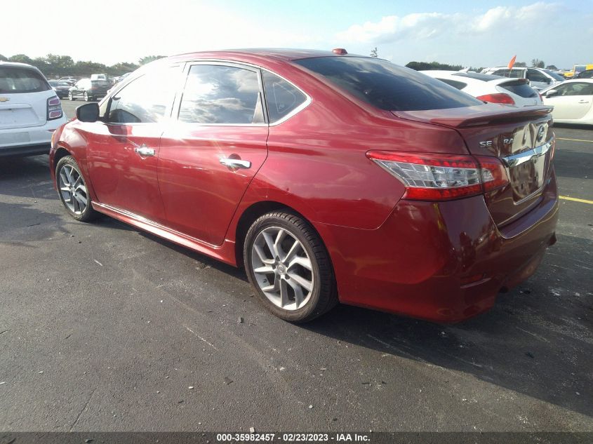 2013 NISSAN SENTRA SR - 3N1AB7AP4DL796380