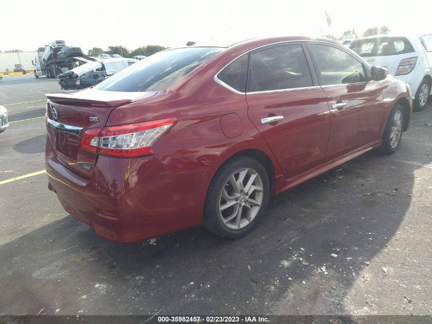 2013 NISSAN SENTRA SR - 3N1AB7AP4DL796380