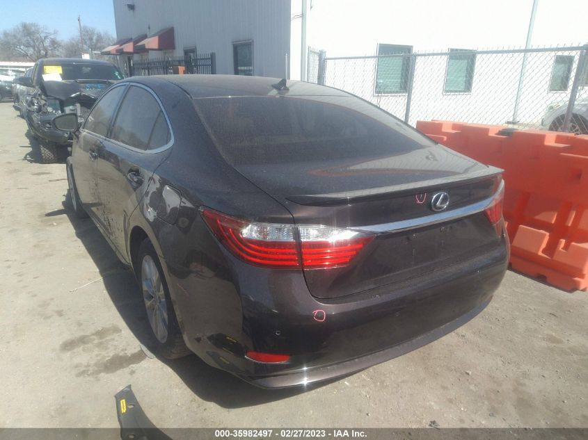 2013 LEXUS ES 300H HYBRID JTHBW1GG7D2012414