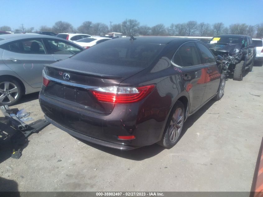 2013 LEXUS ES 300H HYBRID JTHBW1GG7D2012414