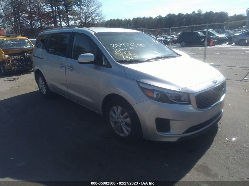2016 KIA SEDONA LX - KNDMB5C19G6177893