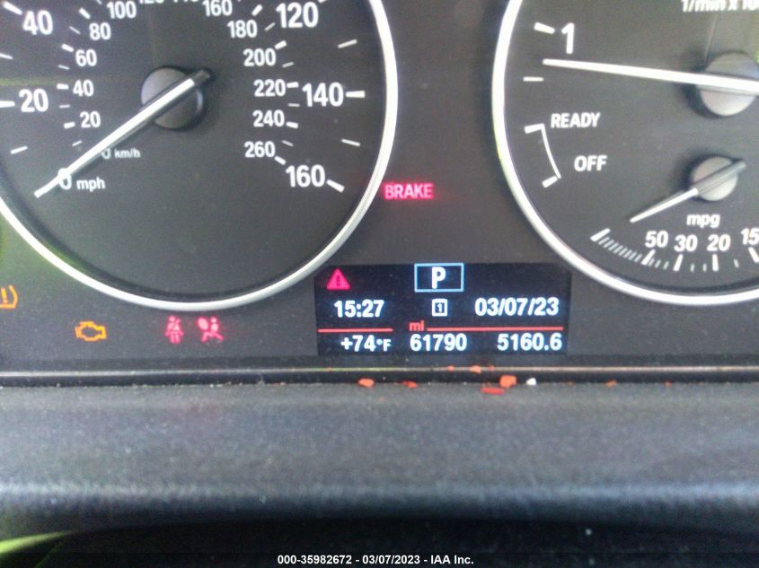 2014 BMW 3 SERIES 328I - WBA3A5C5XEF605689