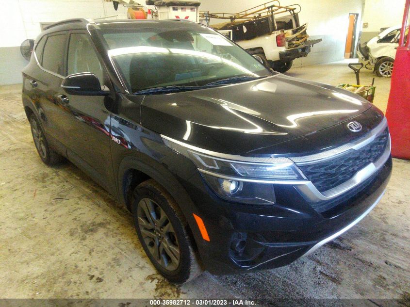 2021 KIA SELTOS S - KNDEUCAA3M7181210