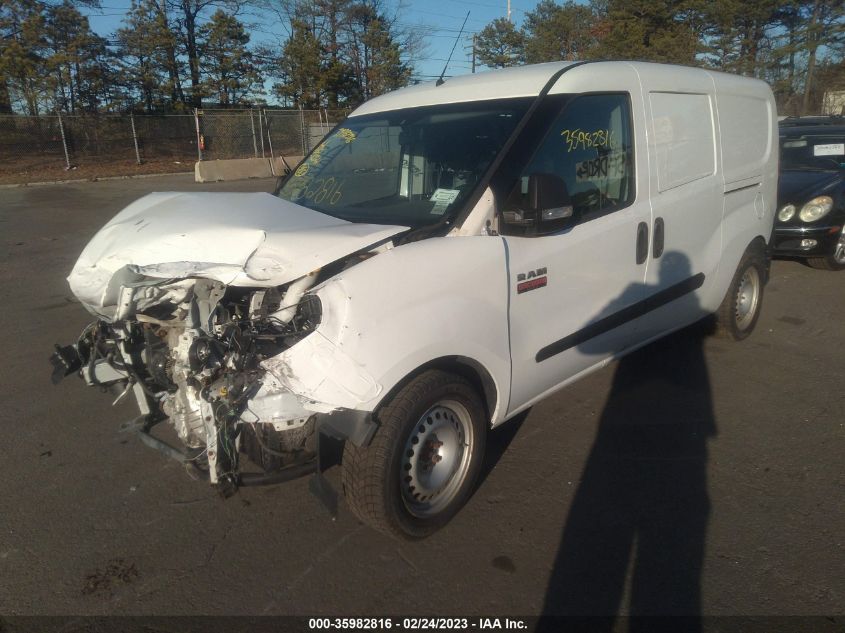 2016 RAM PROMASTER CITY CARGO VAN TRADESMAN ZFBERFAT8G6C06994
