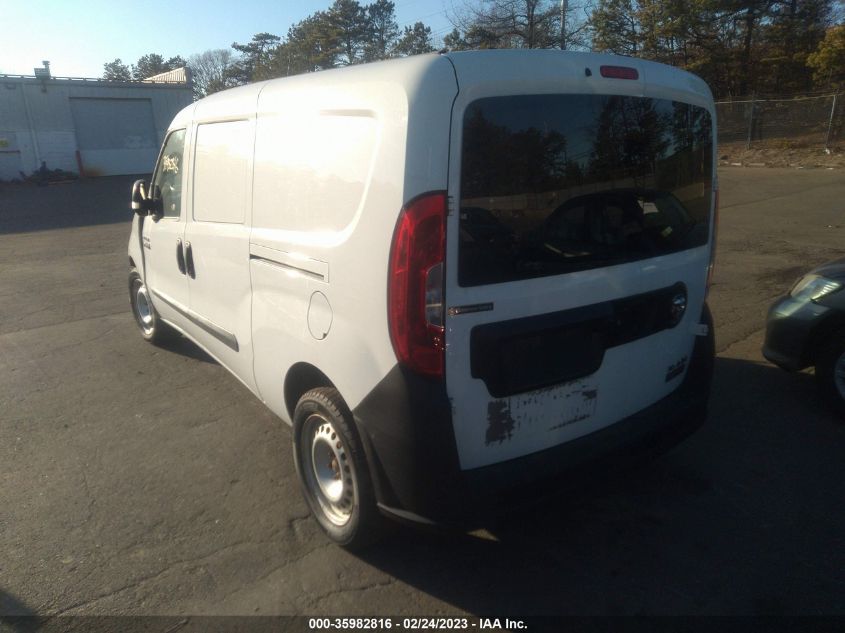 2016 RAM PROMASTER CITY CARGO VAN TRADESMAN ZFBERFAT8G6C06994