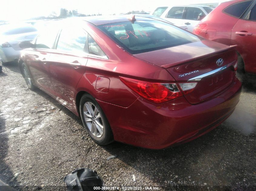 2013 HYUNDAI SONATA GLS PZEV - 5NPEB4AC0DH651251