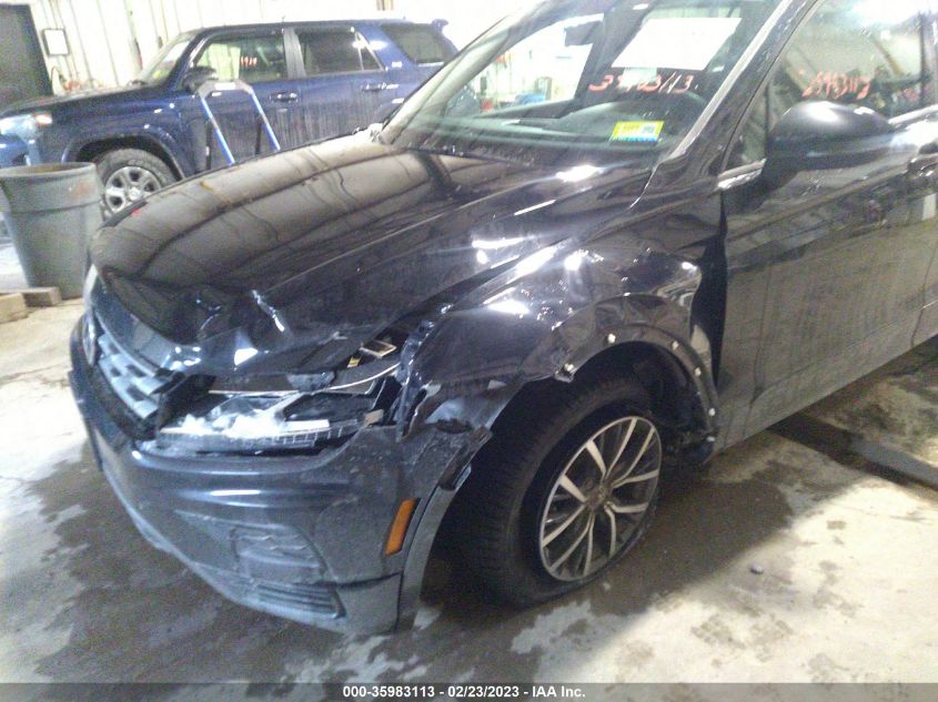 2021 VOLKSWAGEN TIGUAN S - 3VV0B7AX4MM001171