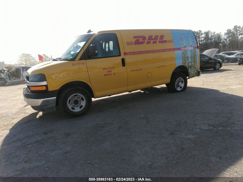 VIN 1GCWGAFP4K1236437 2019 CHEVROLET EXPRESS CARGO VAN