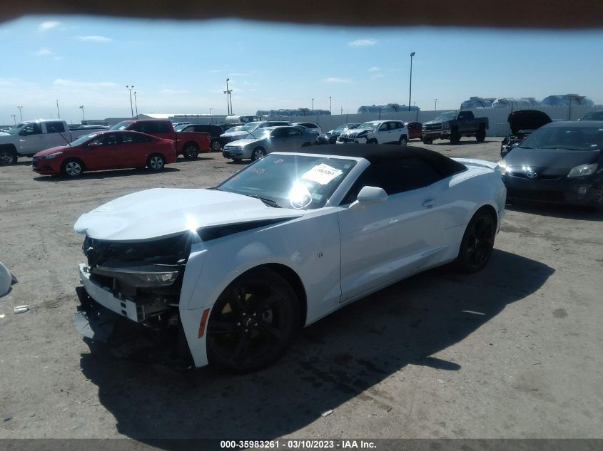 2021 CHEVROLET CAMARO 2LT - 1G1FD3DS9M0101760