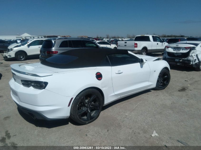 2021 CHEVROLET CAMARO 2LT - 1G1FD3DS9M0101760