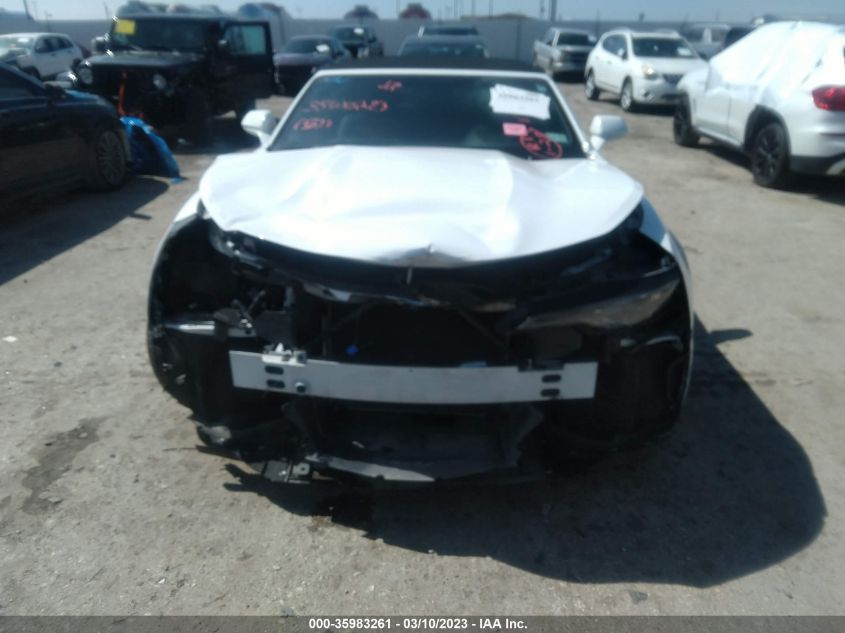 2021 CHEVROLET CAMARO 2LT - 1G1FD3DS9M0101760