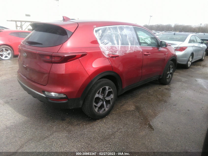 VIN KNDPMCAC7L7725958 2020 KIA SPORTAGE LX