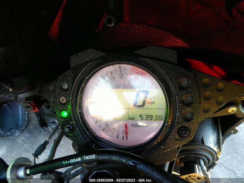 2007 KAWASAKI ZX1000 D JKAZXCD157A021805