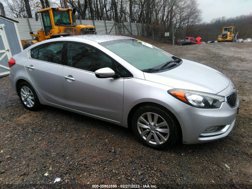 2014 KIA FORTE EX - KNAFX4A89E5058407