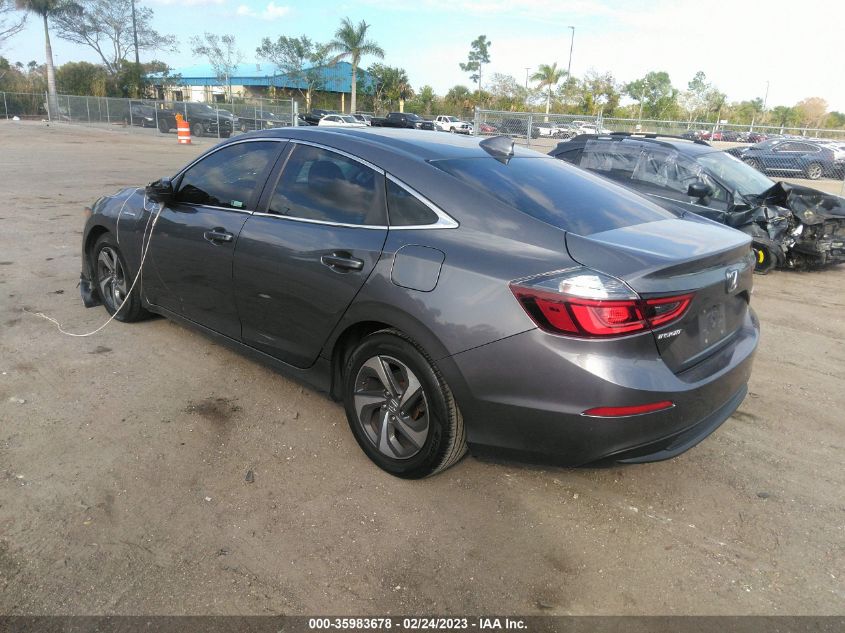 2019 HONDA INSIGHT LX 19XZE4F17KE033197
