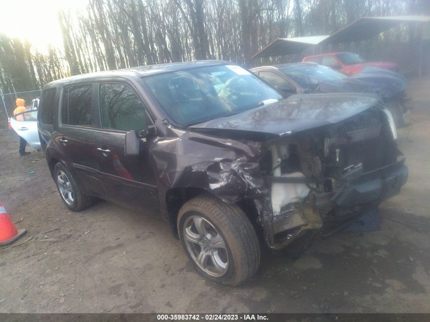 2013 HONDA PILOT EX - 5FNYF4H4XDB071567