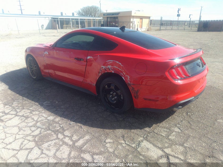 VIN 1FA6P8TH9M5122053 2021 FORD MUSTANG ECOBOOST