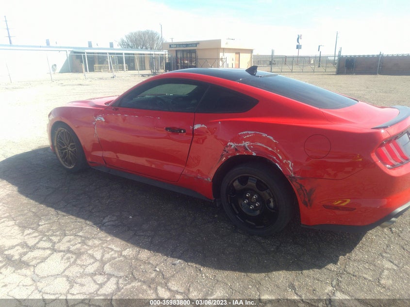 VIN 1FA6P8TH9M5122053 2021 FORD MUSTANG ECOBOOST