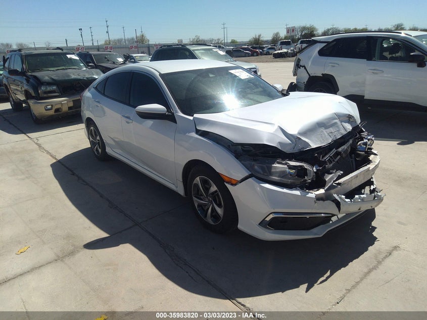 VIN 19XFC2F65KE011403 2019 HONDA CIVIC SEDAN LX