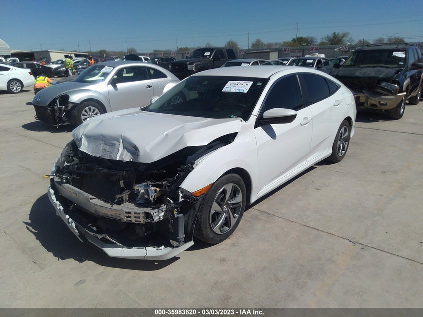 VIN 19XFC2F65KE011403 2019 HONDA CIVIC SEDAN LX