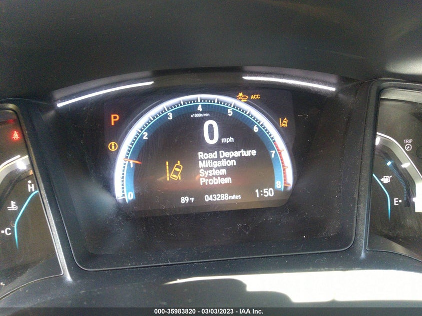 VIN 19XFC2F65KE011403 2019 HONDA CIVIC SEDAN LX